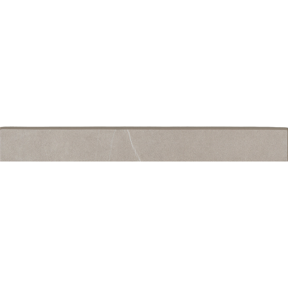 Bedrosians Nomade 3" x 24" Matte Porcelain Bullnose Trim in Bone | Item Code 100000187