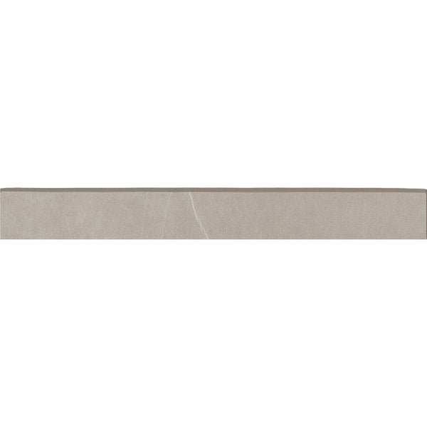 Bedrosians Nomade 3" x 24" Matte Porcelain Bullnose Trim in Bone | Item Code 100000187