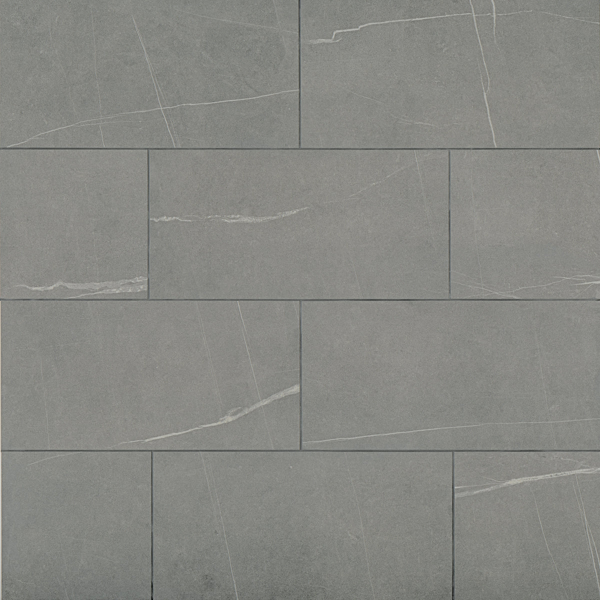 Bedrosians Nomade 12"x24" Matte Porcelain Tile in Argent | Item Code 100000693