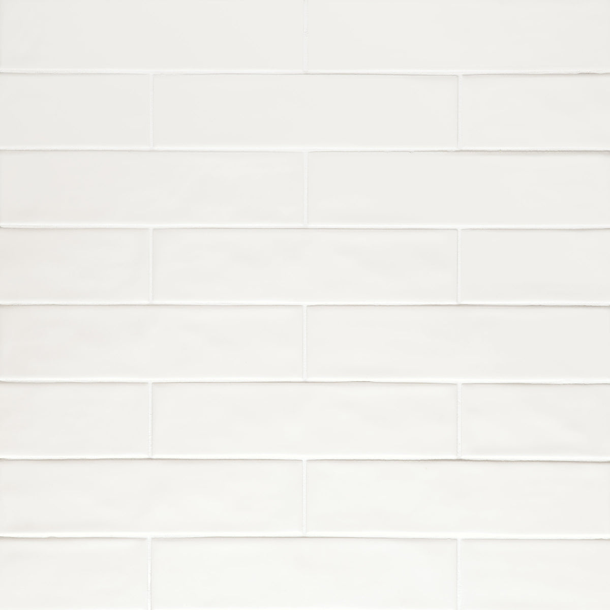 Bedrosians Clara 2.75" x 11" Matte Porcelain Tile in White | Item Code 100000799