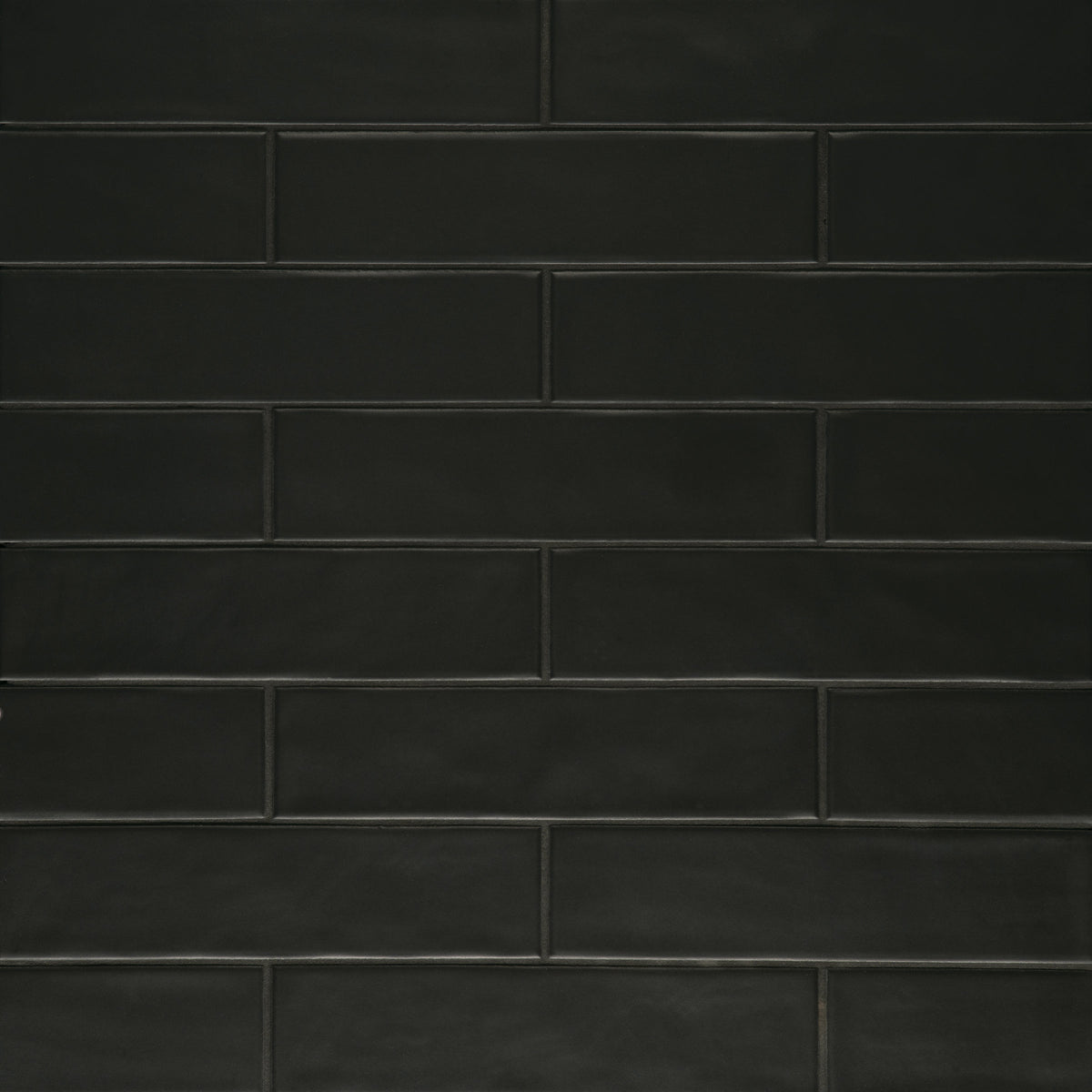 Bedrosians Clara 2.75" x 11" Matte Porcelain Tile in Noir | Item Code 100000802