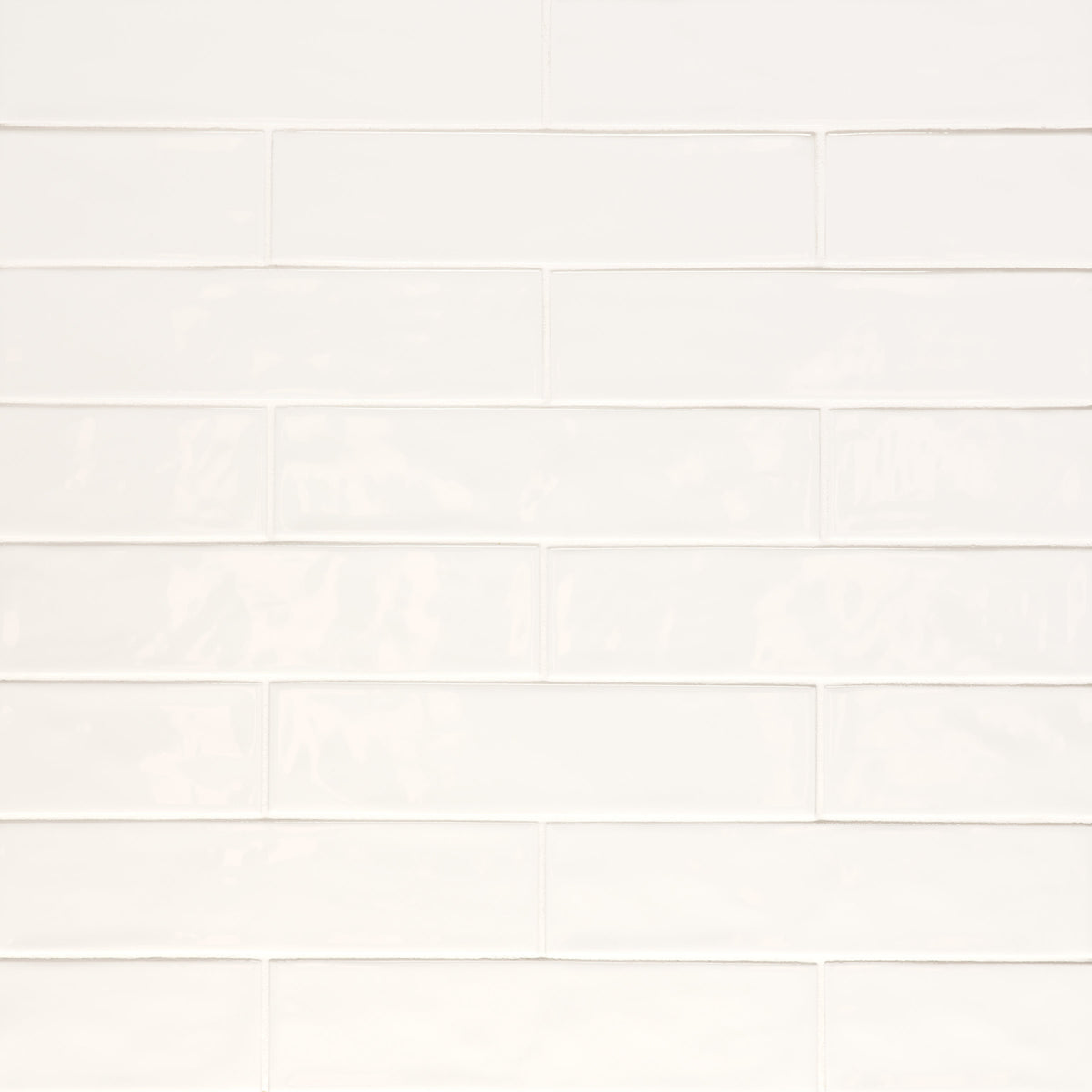 Bedrosians Clara 2.75" x 11" Glossy Porcelain Tile in Ivory | Item Code 100000804