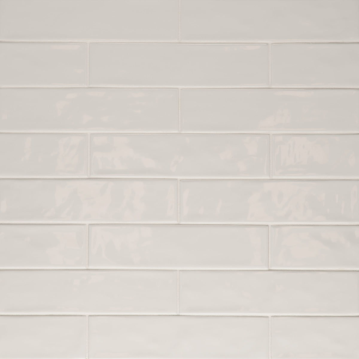 Bedrosians Clara 2.75" x 11" Glossy Porcelain Tile in Grey | Item Code 100000805