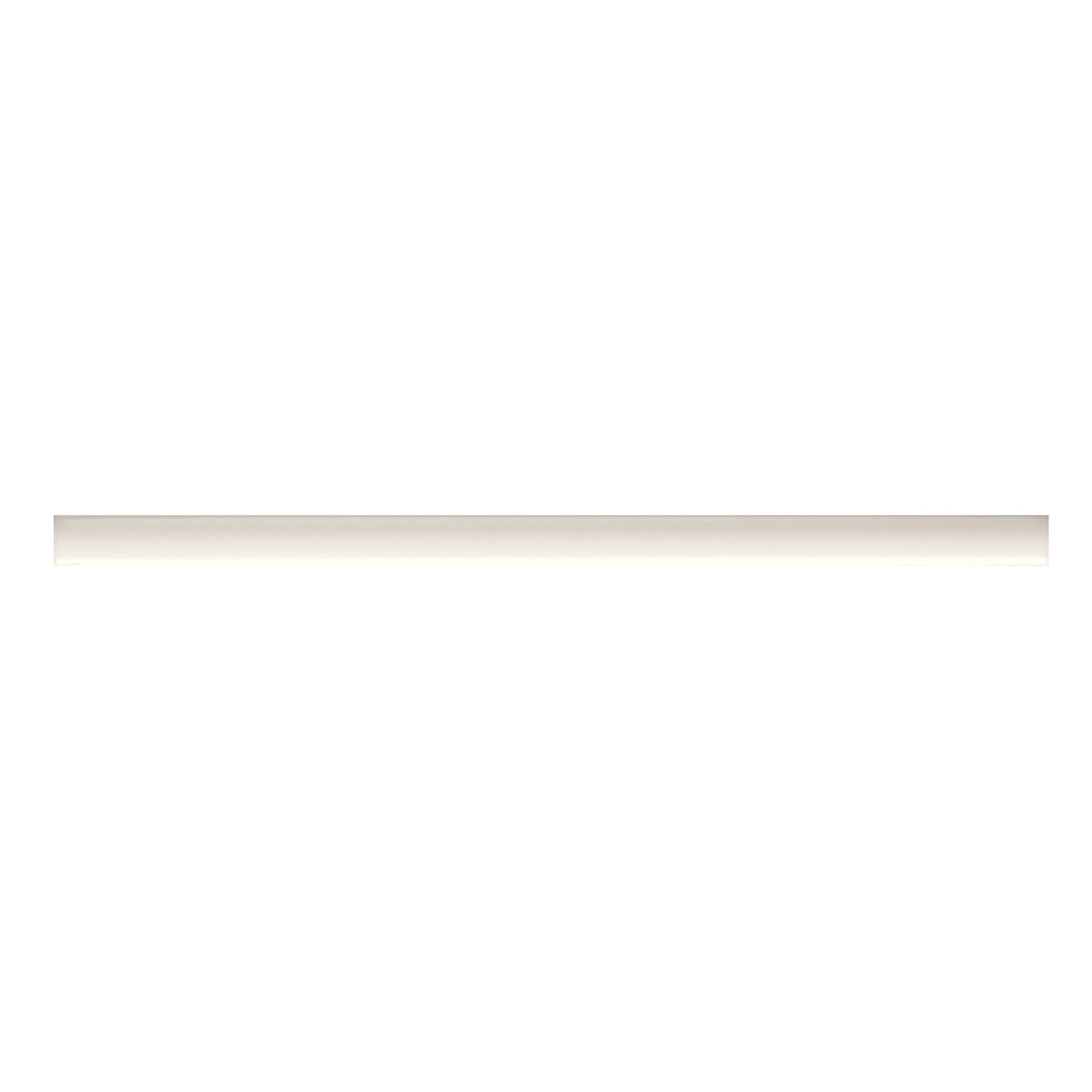 Bedrosians Clara .5" x 12" Matte Ceramic Jolly Trim in Ivory | Item Code 100000808