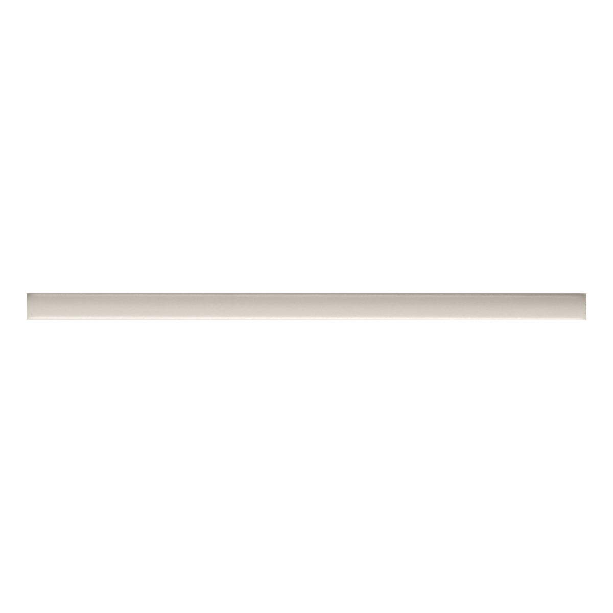 Bedrosians Clara .5" x 12" Matte Ceramic Jolly Trim in Grey | Item Code 100000809