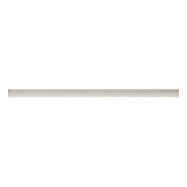 Bedrosians Clara .5" x 12" Matte Ceramic Jolly Trim in Grey | Item Code 100000809