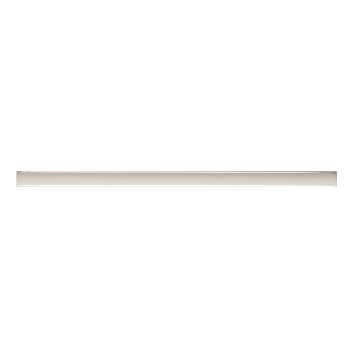 Bedrosians Clara .5" x 12" Glossy Ceramic Jolly Trim in Grey | Item Code 100000813