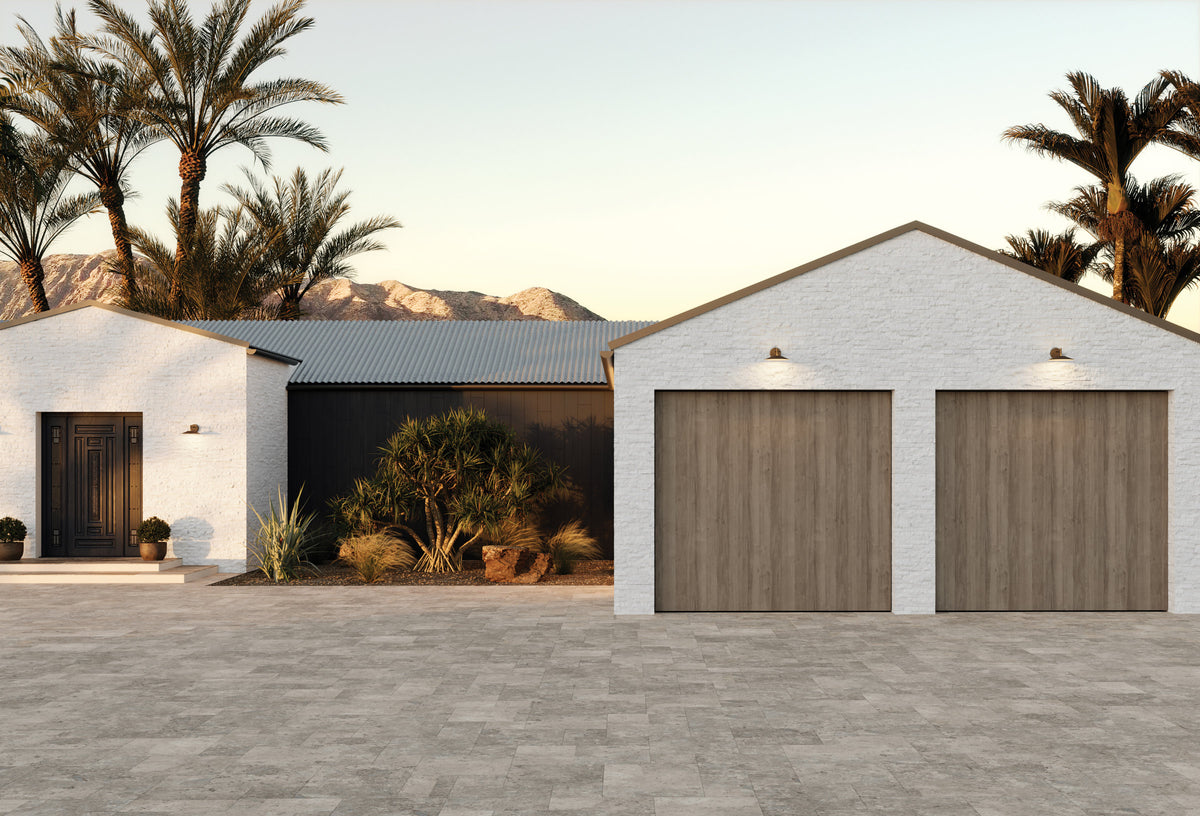 Slate: Bedrosians Glacier White 6" x 24" Ledger
