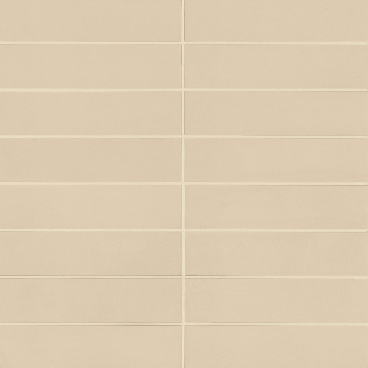 Bedrosians Sahara 3" x 12" Matte Porcelain Tile in Ecru | Item Code 100001020