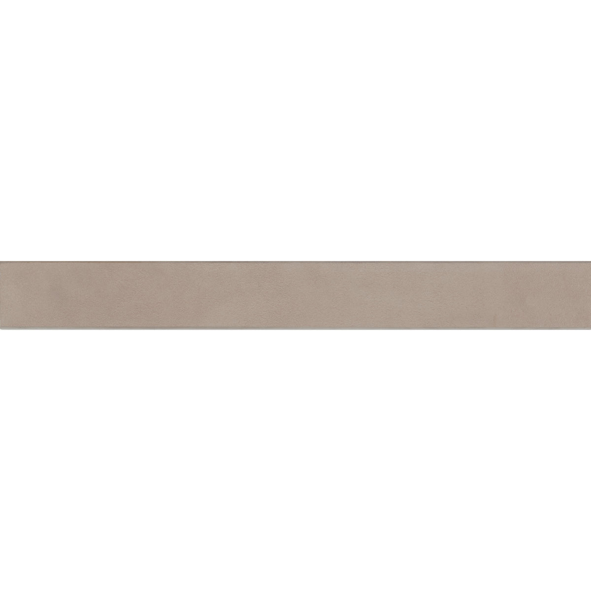 Bedrosians Sahara 3" x 24" Matte Bullnose Porcelain Tile in Taupe | Item Code 100001034