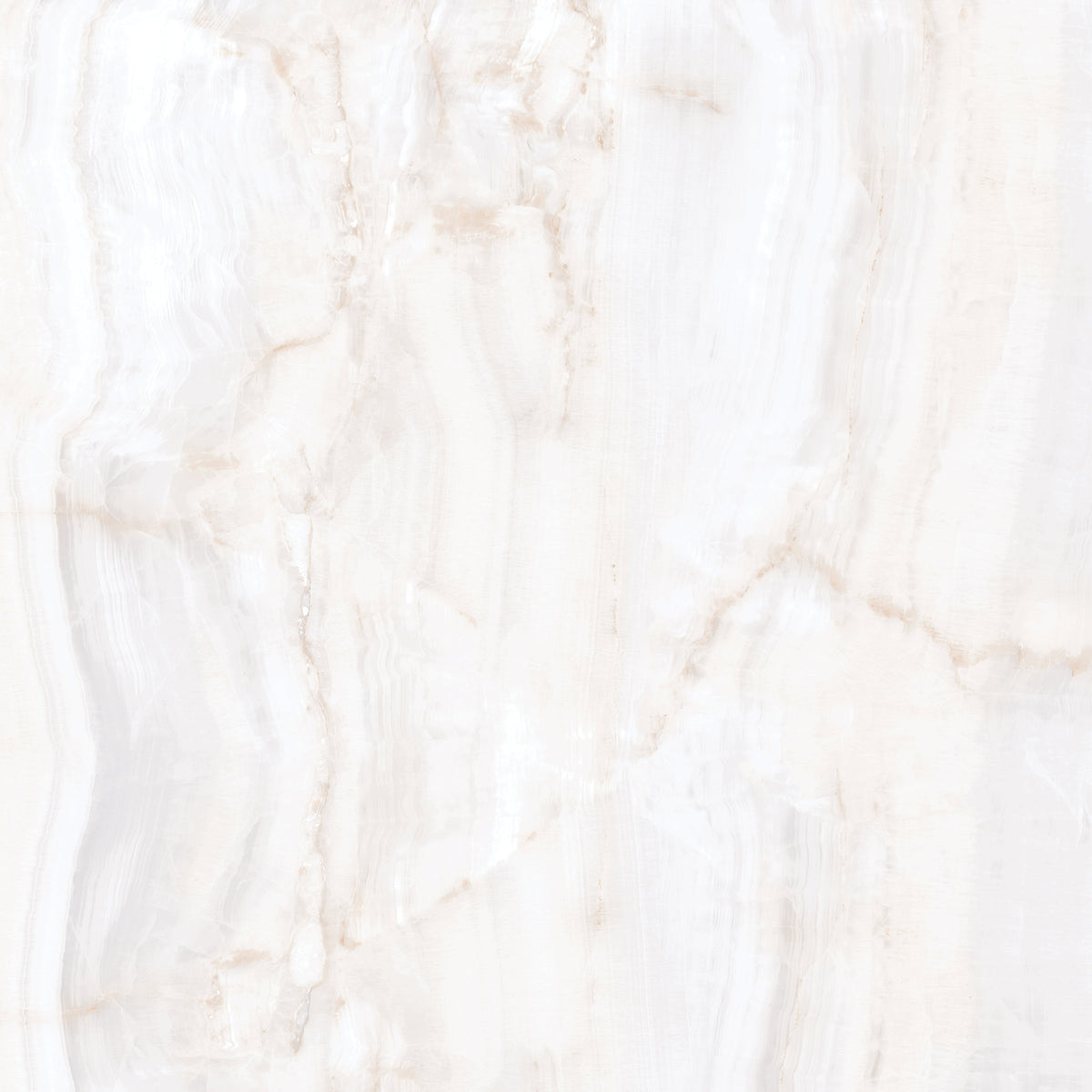 Bedrosians Magnifica Nineteen Forty-Eight 48" x 48" - 8mm Polished Porcelain Tile in Crystal Onyx | Item Code 100001206
