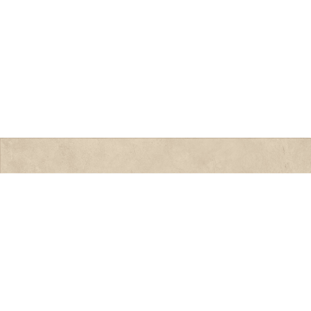 Bedrosians Wave 3" x 24" Honed Porcelain Bullnose in Sand | Item Code 100001532