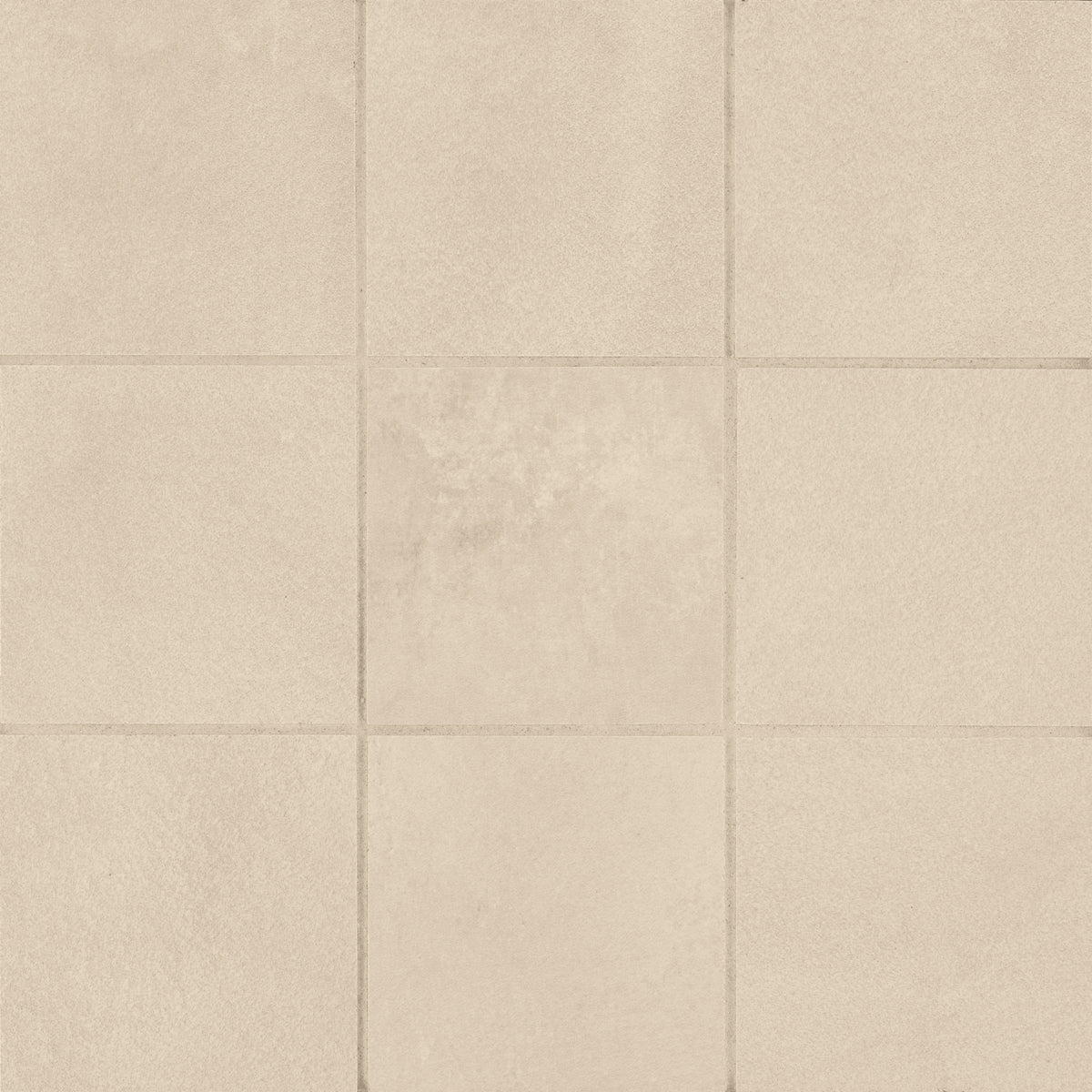 Bedrosians Wave 4" x 4" Honed Porcelain Mosaic Tile in Sand | Item Code 100001537