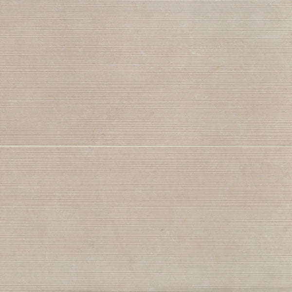 Bedrosians Thaddeus 24" x 48" Matte Porcelain Decorative Tile in Almond | Item Code 100001956