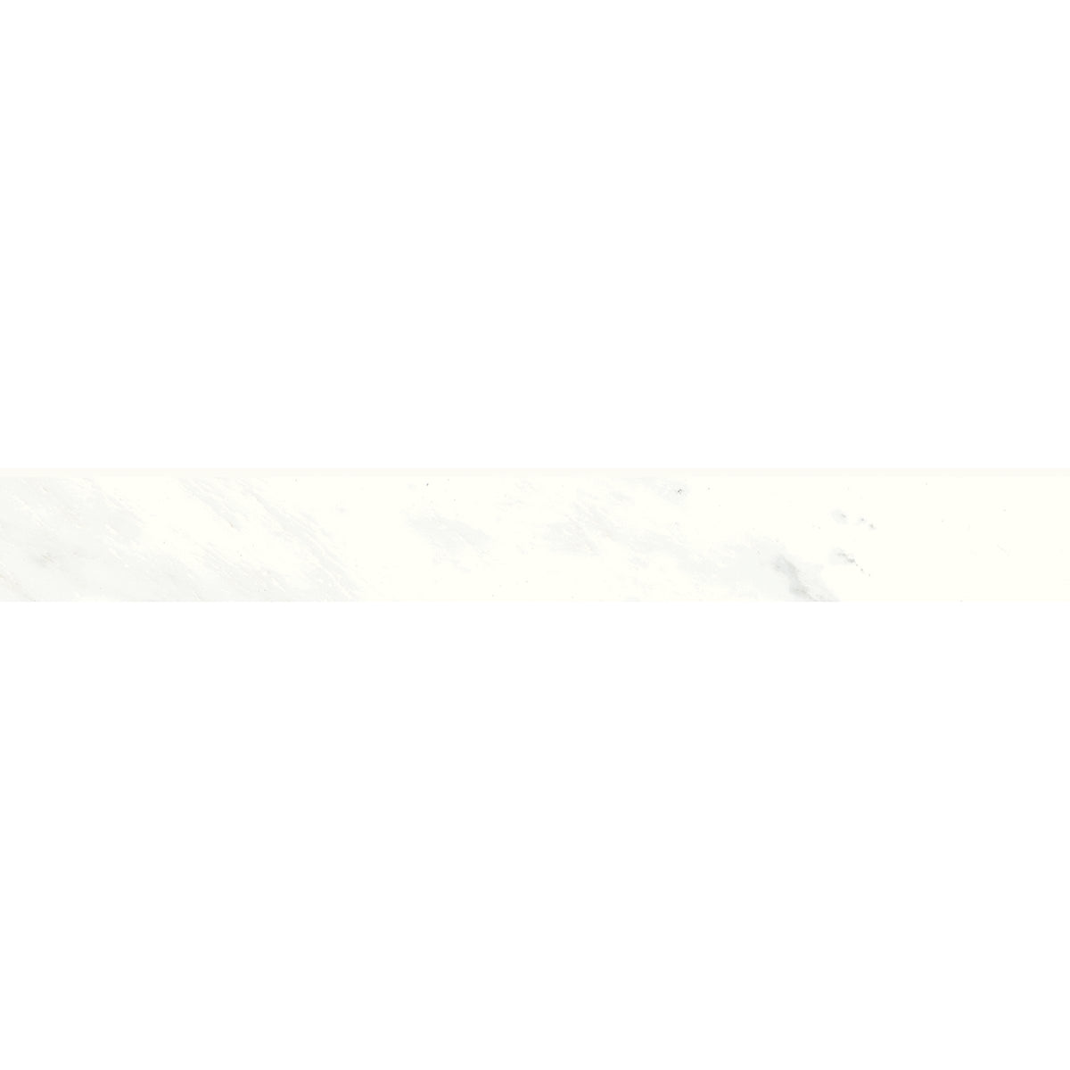 Bedrosians Magnifica 3" x 24" Honed Bullnose Porcelain Tile in Luxe White | Item Code 100002319