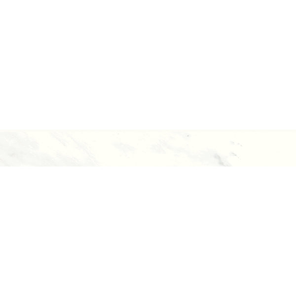 Bedrosians Magnifica 3" x 24" Honed Bullnose Porcelain Tile in Luxe White | Item Code 100002319