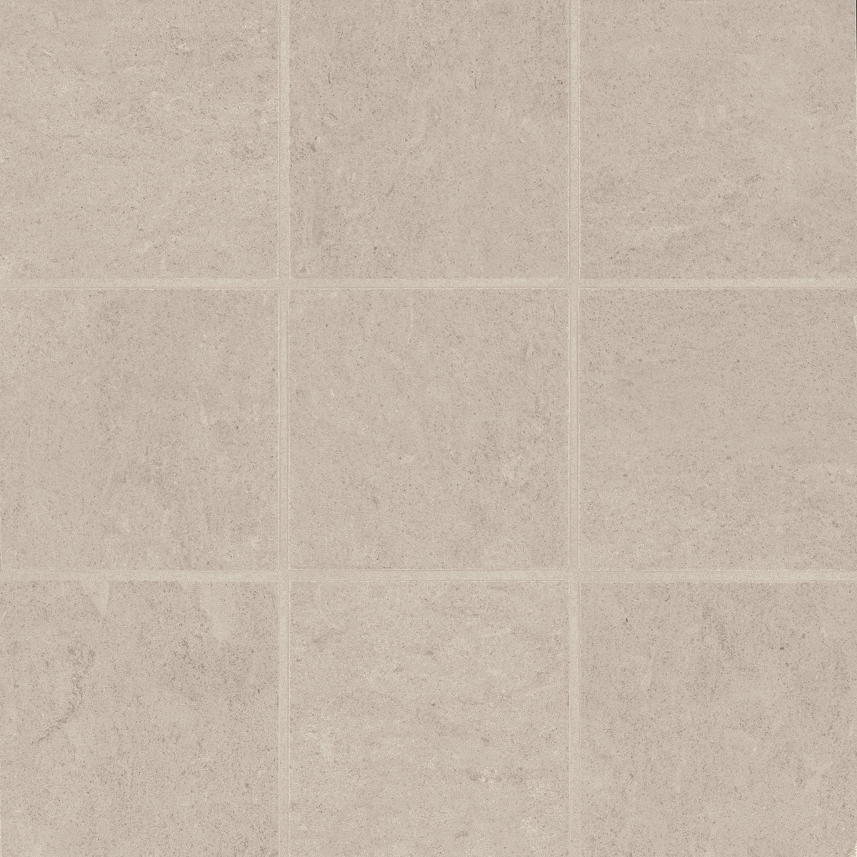 Bedrosians Thaddeus 4" x 4" Matte Porcelain Mosaic Tile in Almond | Item Code 100002858