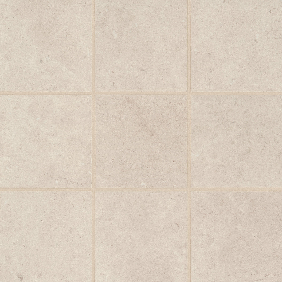Bedrosians Thaddeus 4" x 4" Matte Porcelain Mosaic Tile in Creme | Item Code 100002861
