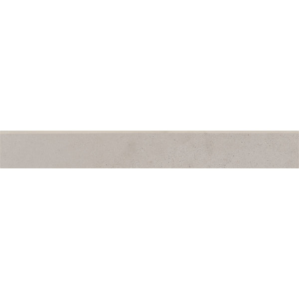Bedrosians Thaddeus 3" x 24" Matte Porcelain Bullnose Trim in Pearl | Item Code 100002867
