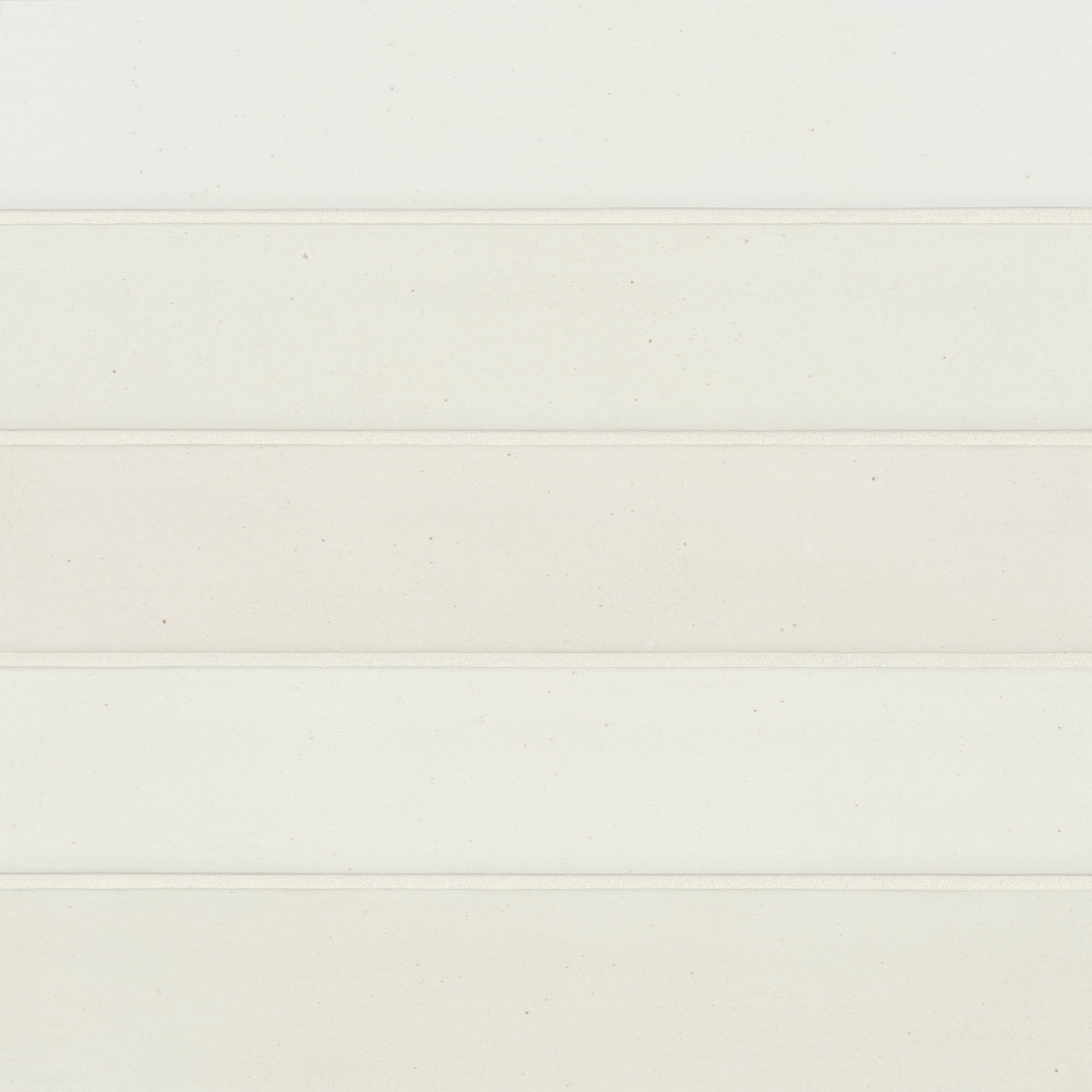 Bedrosians Celine 2.5" x 12" Matte Porcelain Floor & Wall Tile in White | Item Code 100003118