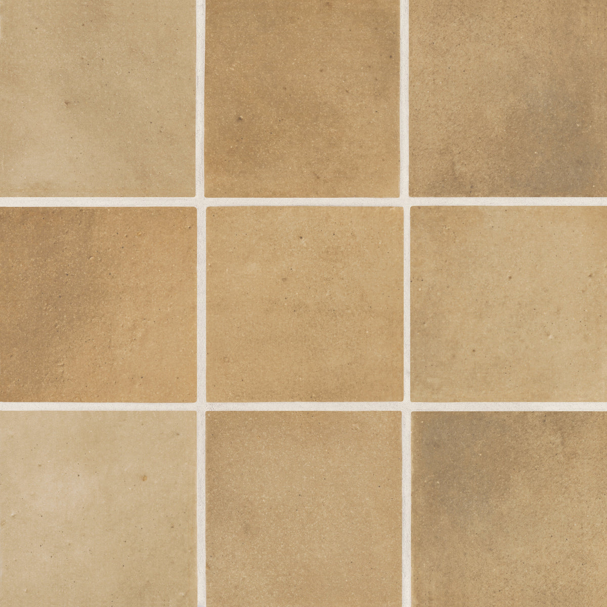 Bedrosians Celine 4" x 4" Matte Porcelain Floor & Wall Tile in Cotto | Item Code 100003128