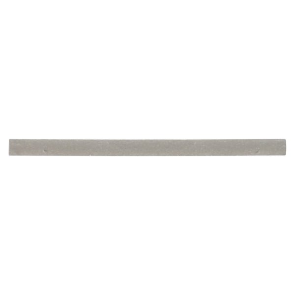 Bedrosians Celine 0.5" x 8" Matte Porcelain Jolly Trim in Greige | Item Code 100003140
