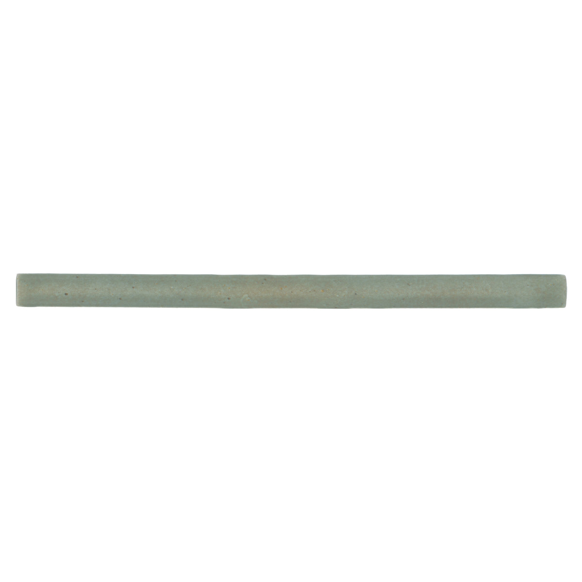 Bedrosians Celine 0.5" x 8" Matte Porcelain Jolly Trim in Sage | Item Code 100003143