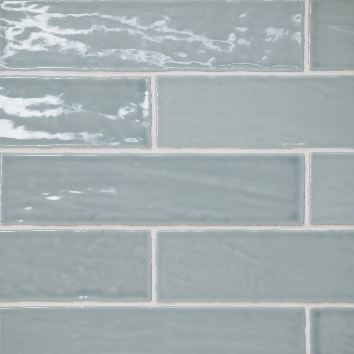 Bedrosians Marin 2.5" x 10" Ceramic Wall Tile in Misty Blue | Item Code 100003171