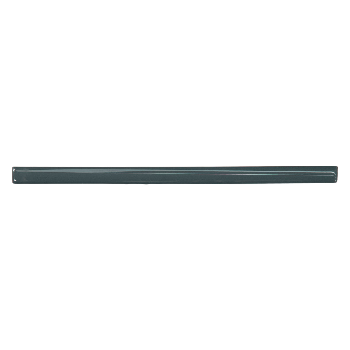 Bedrosians Marin 0.5" x 12" Jolly Miter Edge Ceramic Trim in Midnight Tide | Item Code 100003181