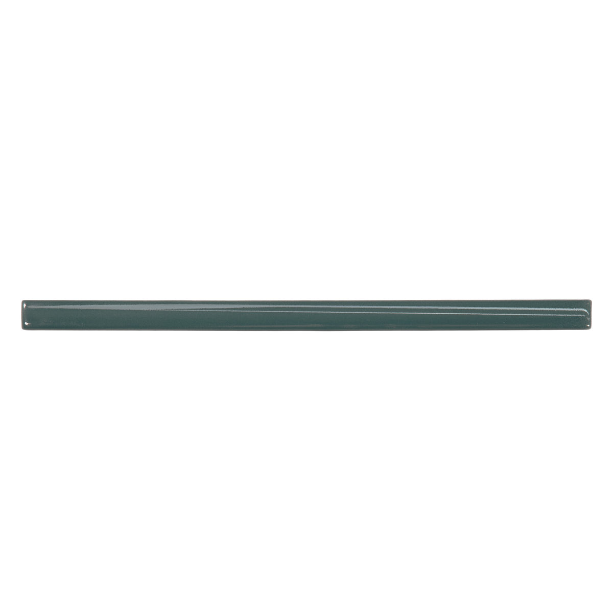 Bedrosians Marin 0.5" x 12" Jolly Miter Edge Ceramic Trim in Ocean Teal | Item Code 100003182
