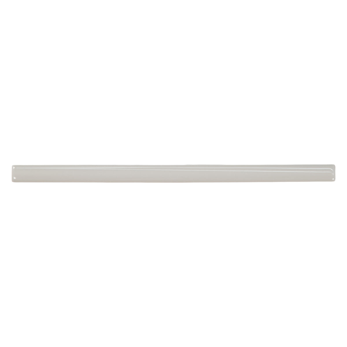 Bedrosians Marin 0.5" x 12" Jolly Miter Edge Ceramic Trim in Pebble Gray | Item Code 100003185
