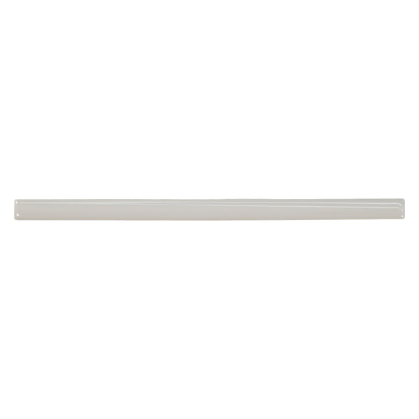 Bedrosians Marin 0.5" x 12" Jolly Miter Edge Ceramic Trim in Pebble Gray | Item Code 100003185