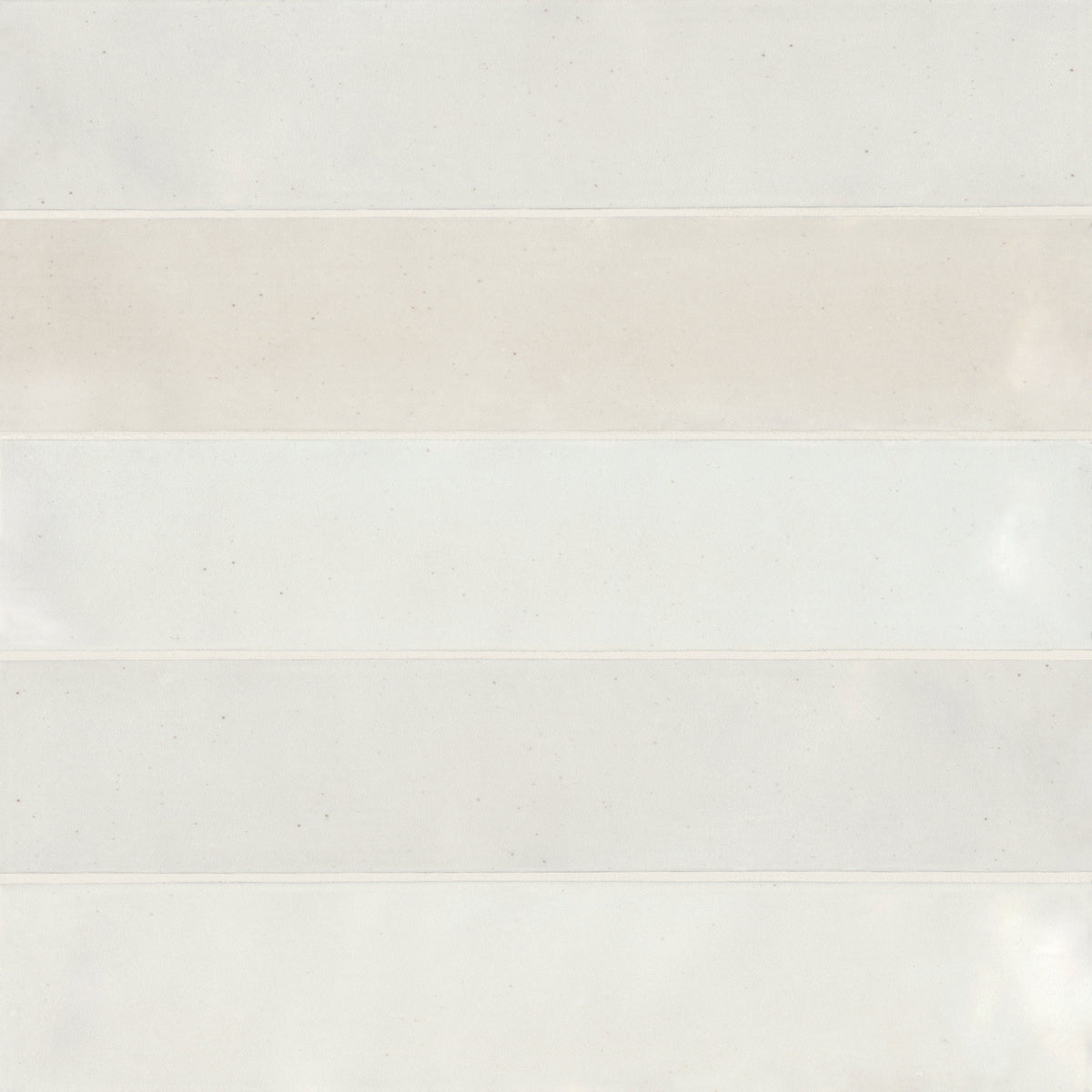 Bedrosians Celine 2.5" x 12" Glossy Porcelain Floor & Wall Tile in White | Item Code 100003431