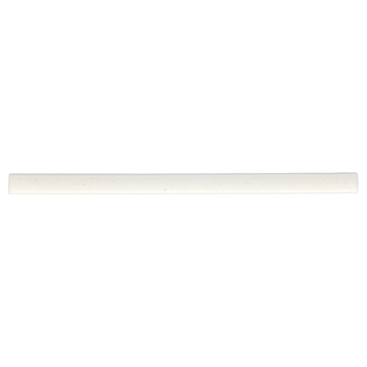 Bedrosians Celine 0.5" x 8" Glossy Jolly Trim in White | Item Code 100003434