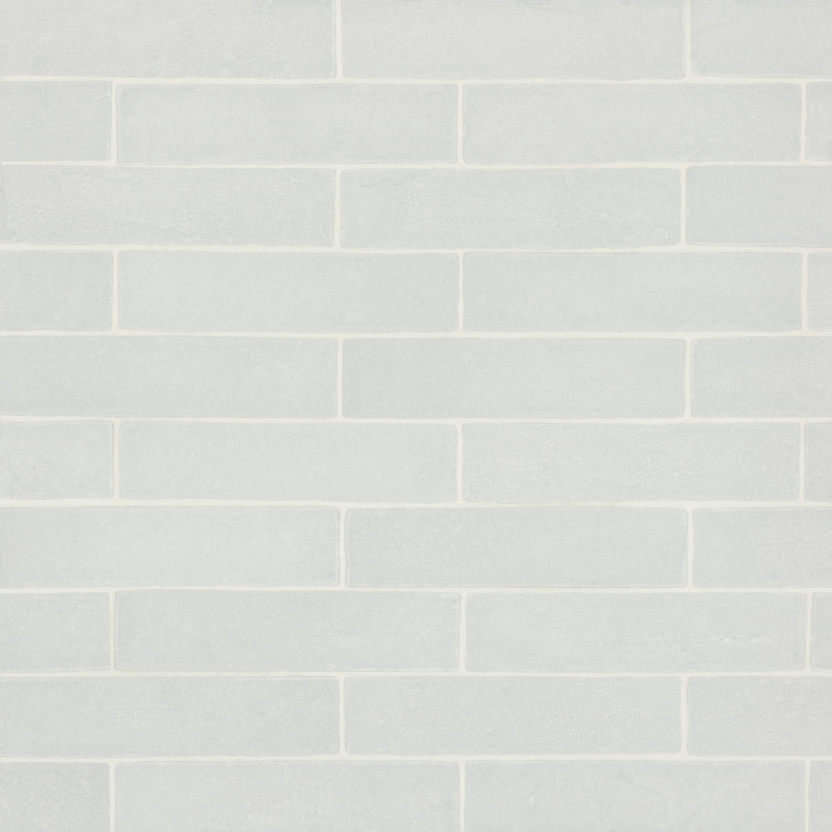 Bedrosians Montana 2.25" x 10" Matte Brick-Look Porcelain Field Tile in Glacier | Item Code 100004007