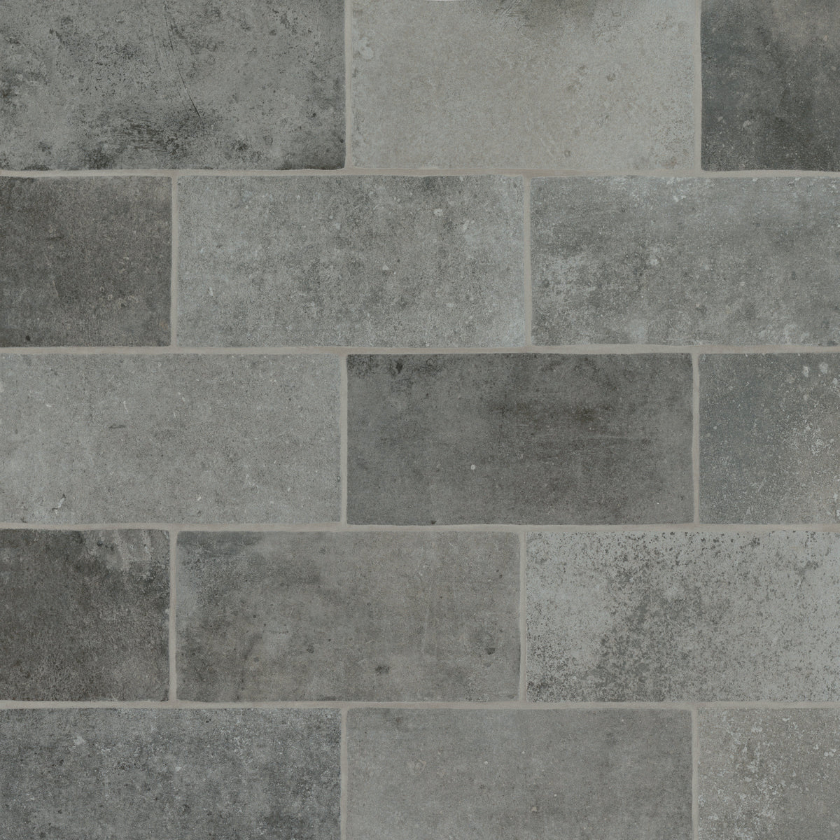 Bedrosians Montana 5" x 10" Matte Brick-Look Porcelain Field Tile in Big Sky | Item Code 100004019