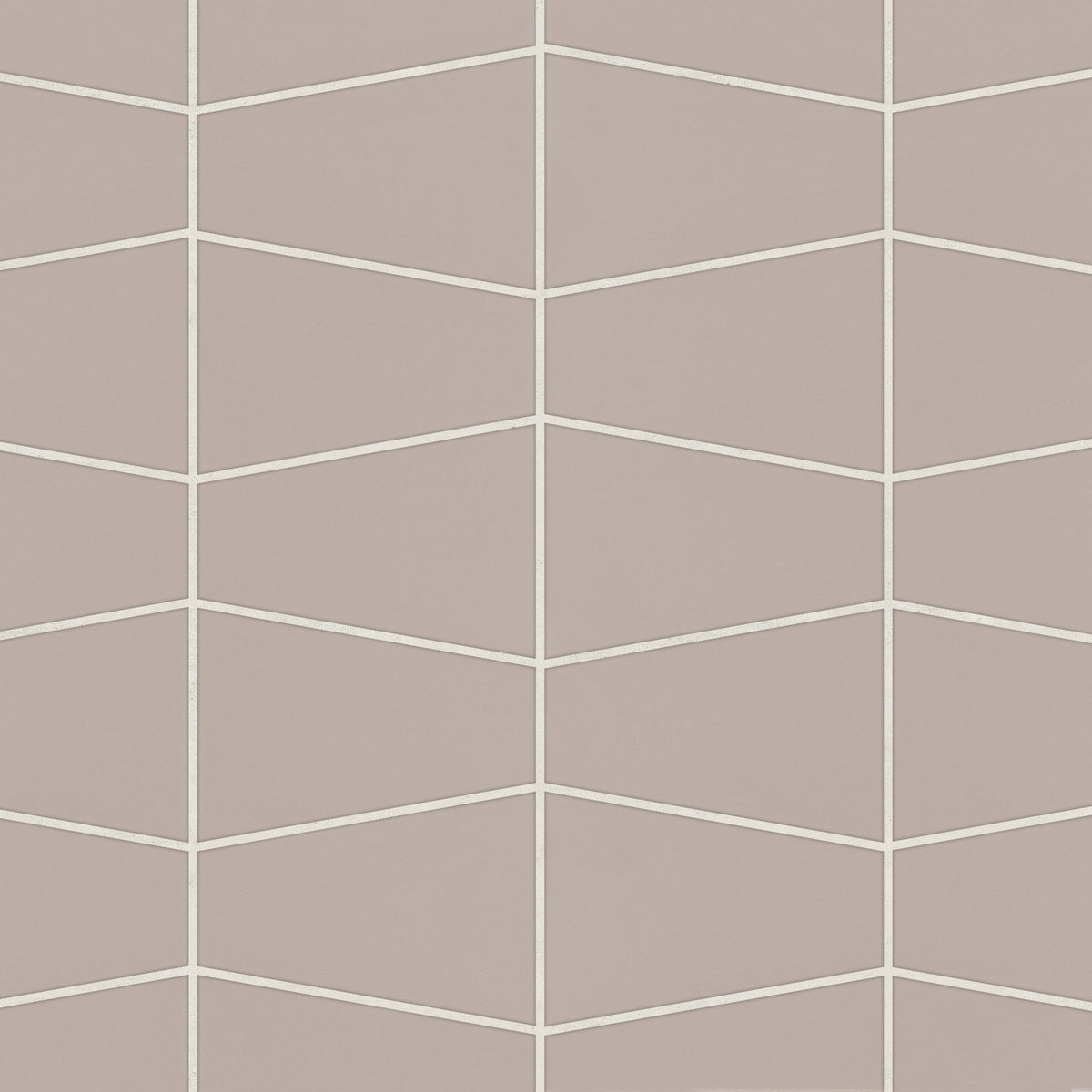 Bedrosians Marin Trapezoid Matte Porcelain Mosaic in Coastal Cliff | Item Code 100004045