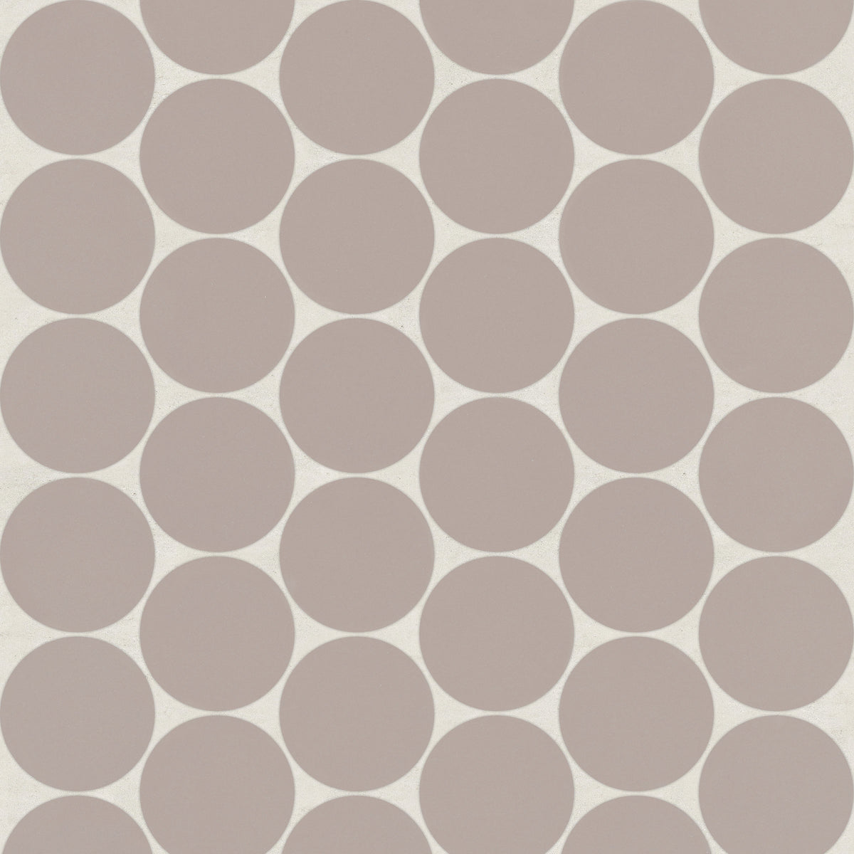 Bedrosians Marin 2" Penny Round Matte Porcelain Mosaic in Coastal Cliff | Item Code 100004791