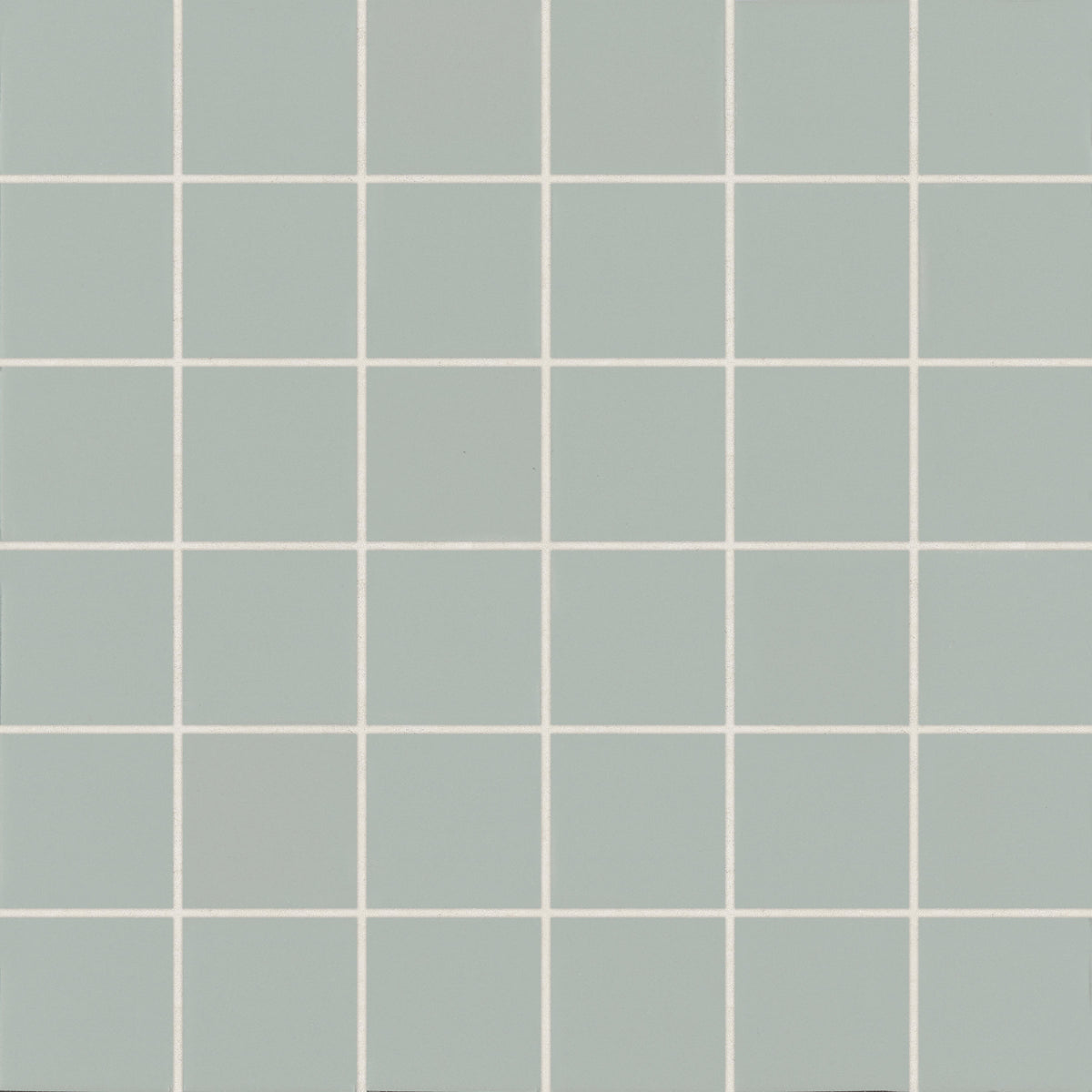 Bedrosians Marin 2" x 2" Square Matte Porcelain Mosaic in Aloe Green | Item Code 100004799