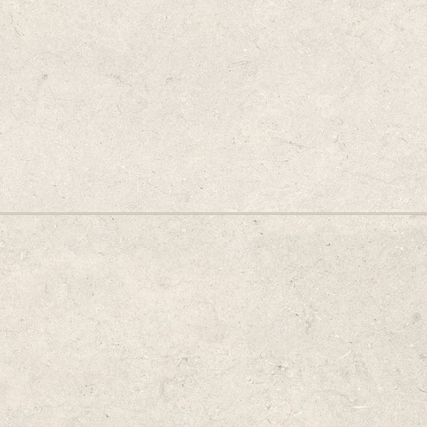 Bedrosians Poetry Stone 24" x 48" Matte Porcelain Field Tile in Ivory | Item Code 100005403