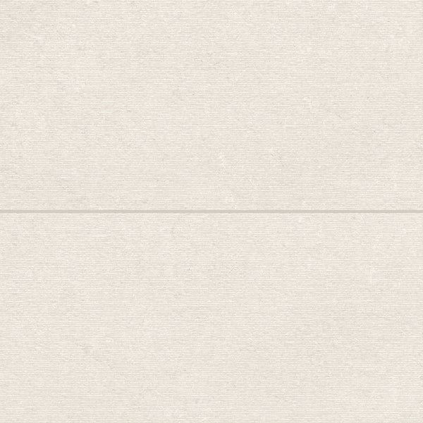 Bedrosians Poetry Stone 24" x 48" Satin Porcelain Deco in Ivory | Item Code 100005407