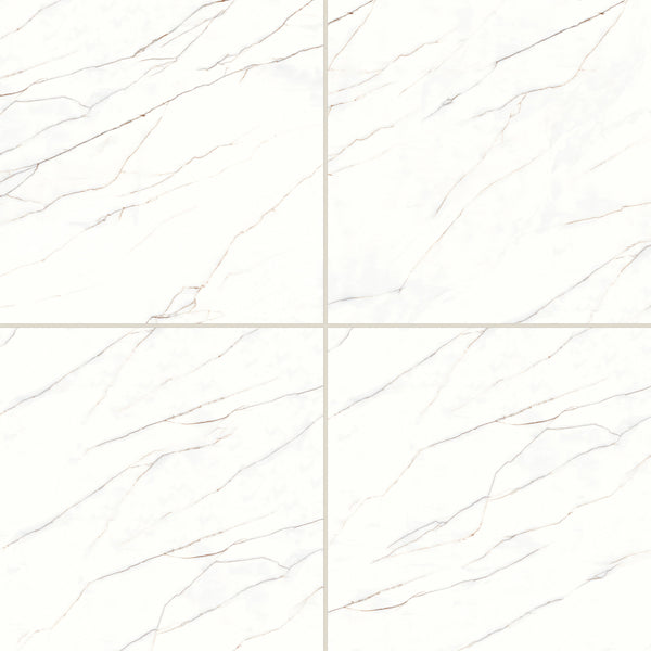 Bedrosians Shandar 24" x 24" Matte Porcelain Field Tile with Carving in Viber Red | Item Code 100005453