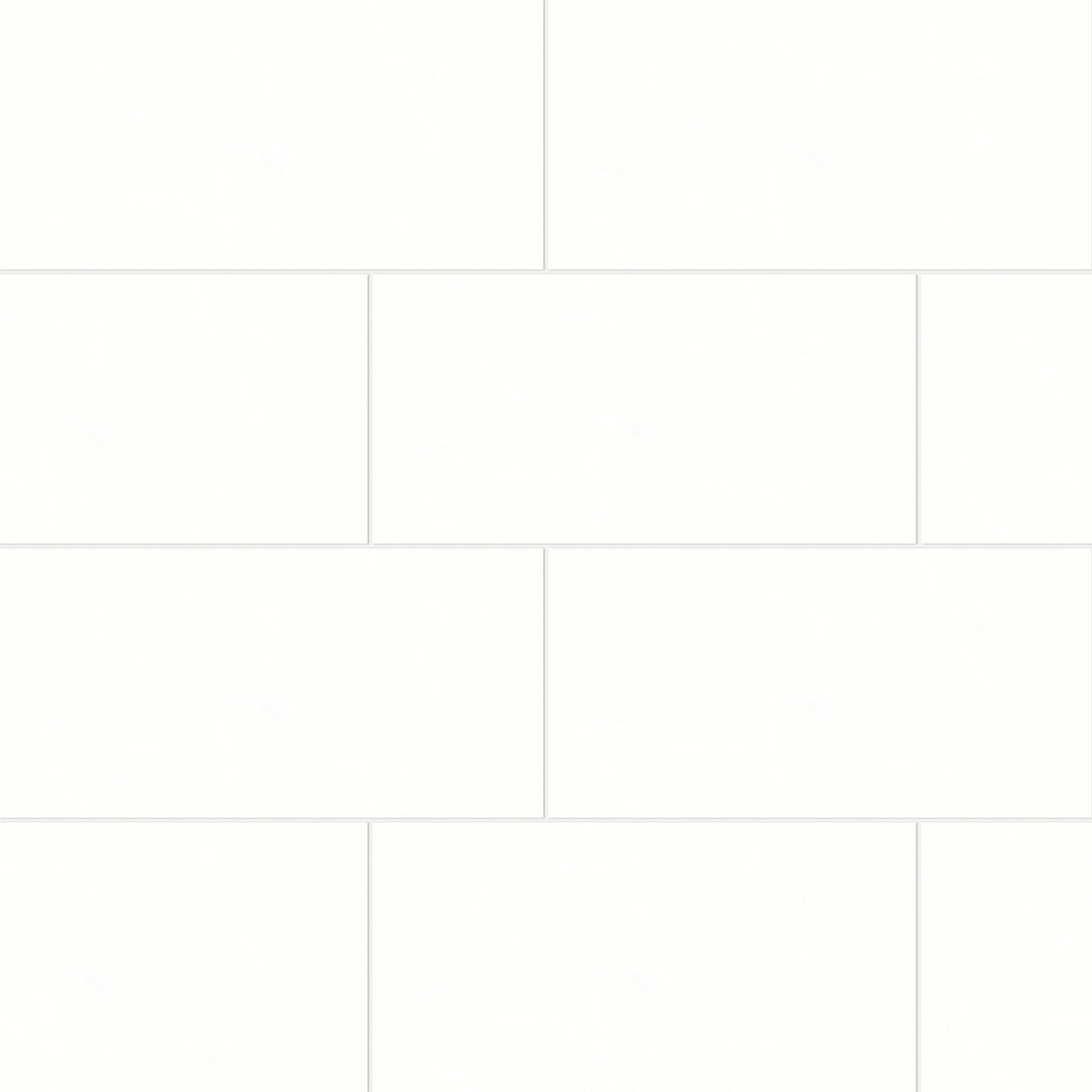 Bedrosians Shandar 12" x 24" Polished Porcelain Field Tile in Plain White | Item Code 100005456