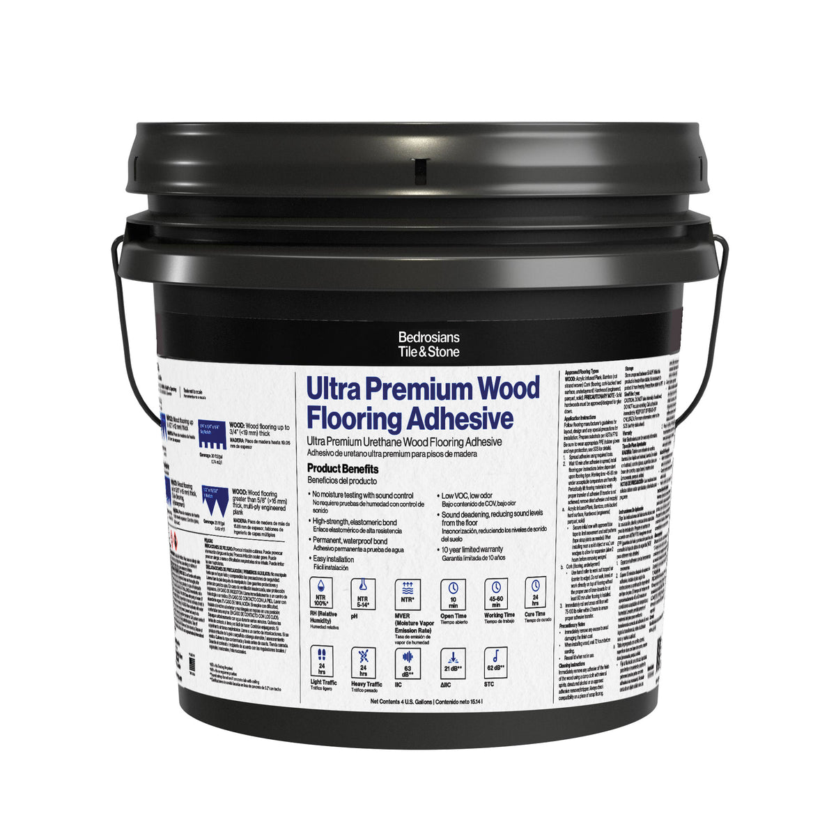Bedrosians Bedrosians Ultra Premium Wood Flooring Adhesive 4gal | Item Code 100006466
