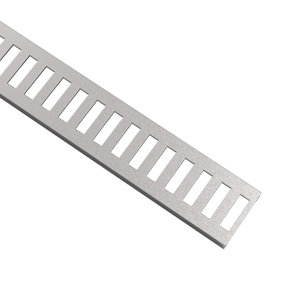 Bedrosians Oatey Showerline Drain Cover - Vertical 40" Brushed SS #VERTICAL40 | Item Code 100006550