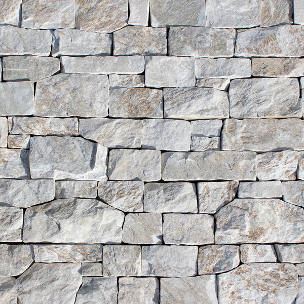 Bedrosians Jumbo Ledger 8" x 22" Marble Wired Mesh in Malibu White | Item Code 100006766