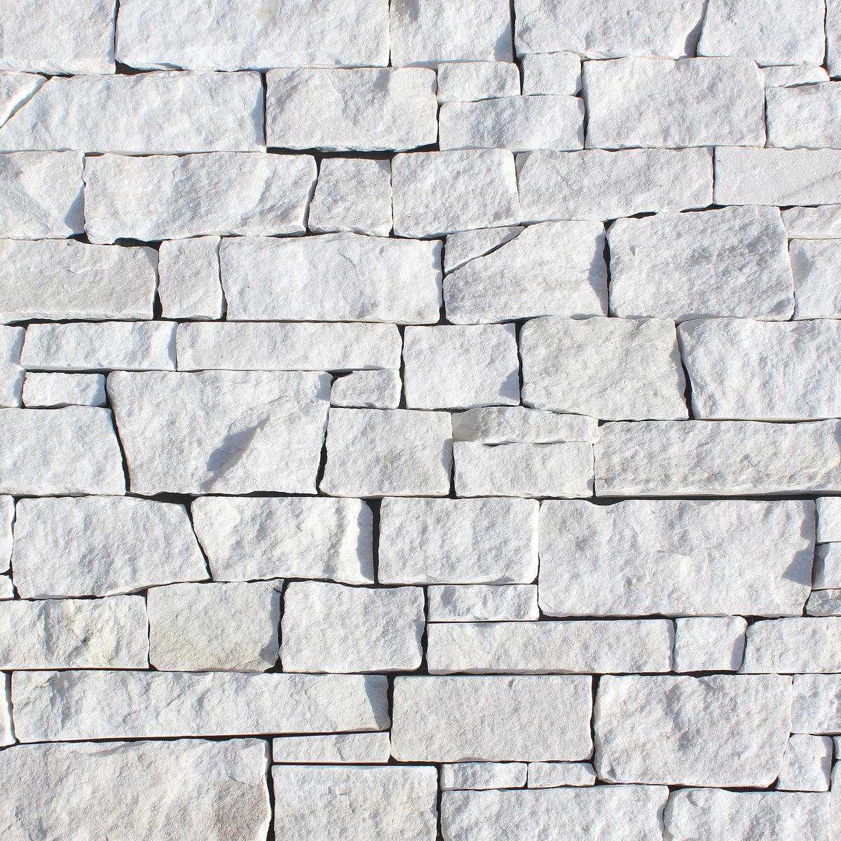 Bedrosians Jumbo Ledger 8" x 22" Marble Wired Mesh in Glacier White | Item Code 100006768
