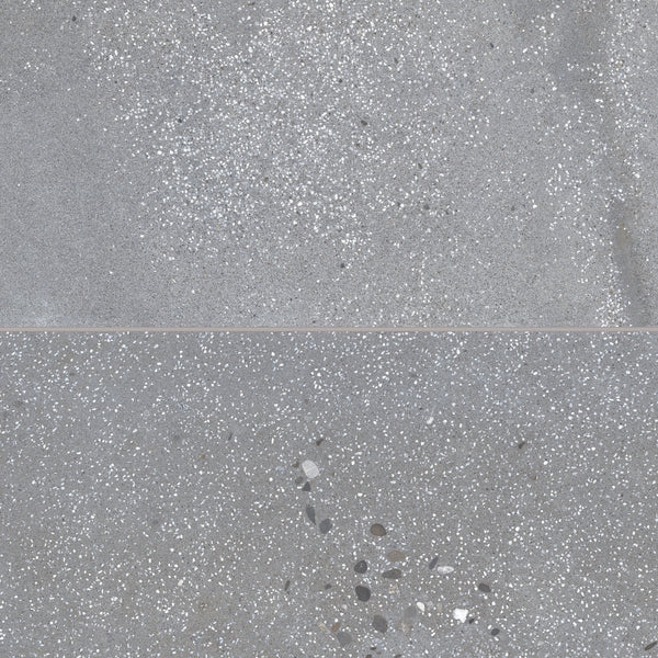 Bedrosians Area 51 24" x 48" Matte Porcelain Paver in Steel | Item Code 100007088