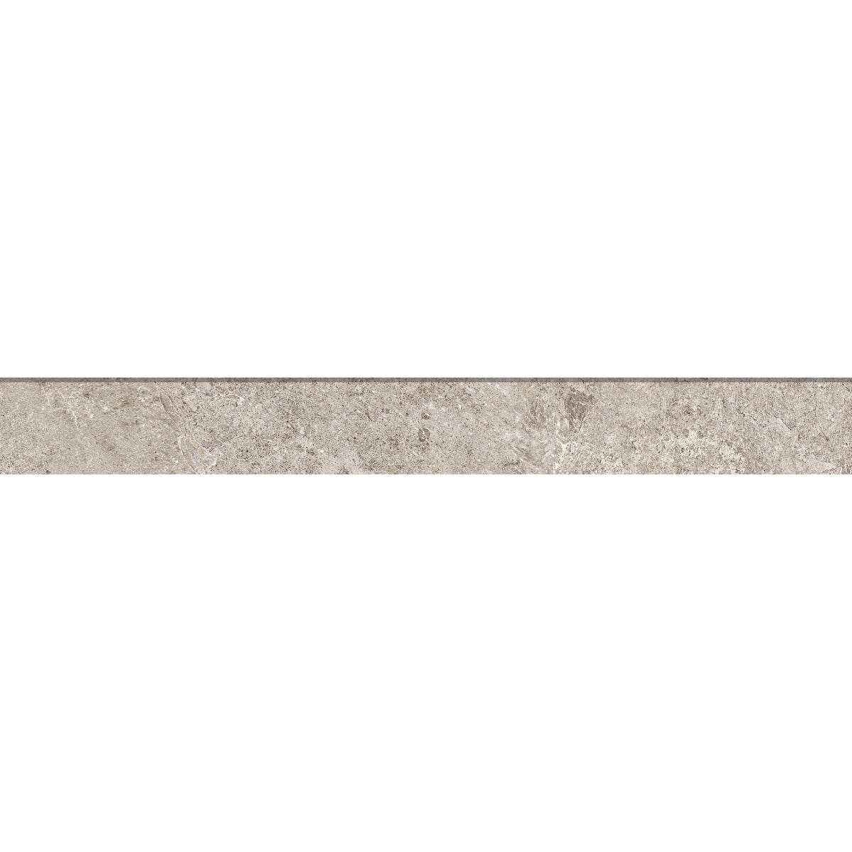 Bedrosians Farmhouse Living 3" x 24" Matte Porcelain Bullnose in Pewter | Item Code 100008065