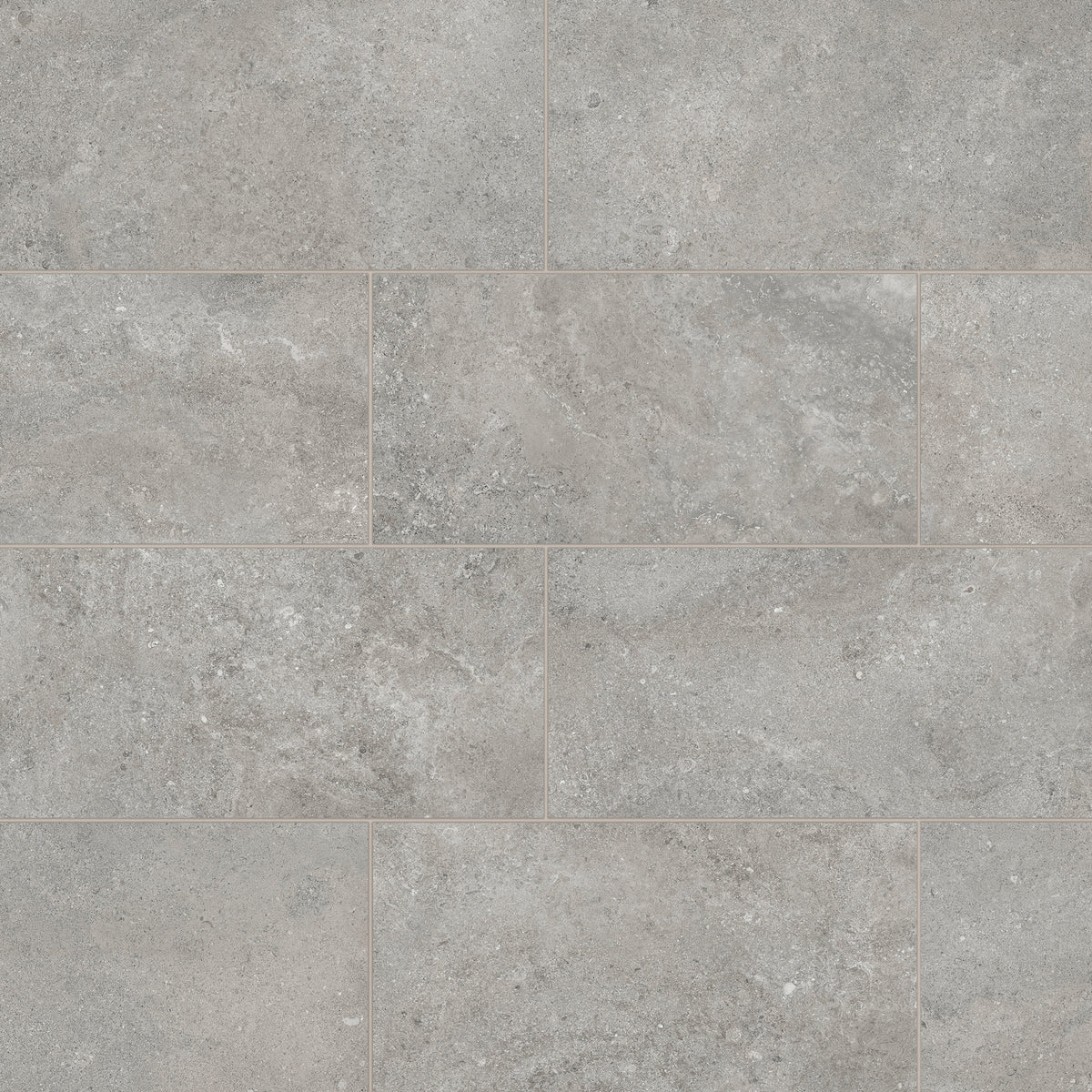 Bedrosians Ikonite 12" x 24" Honed Porcelain Field Tile in Grey | Item Code 100008621